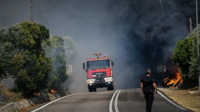 Έβρος: Εκτροπή κυκλοφορίας στον κόμβο Λύρας – Λαγυνών, λόγω της μεγάλης πυρκαγιάς