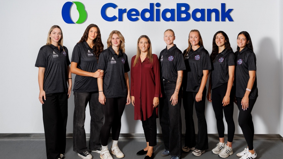 Η CrediaBank χορηγός της γυναικείας ομάδας βόλεϊ Α.Σ.Π. Θέτις Βούλας