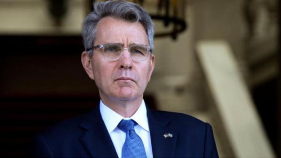 Pyatt (Πρέσβης ΗΠΑ): Αναμένεται εκτόνωση της έντασης στην Ανατ. Μεσόγειο στο τραπέζι των διπλωματικών διαπραγματεύσεων