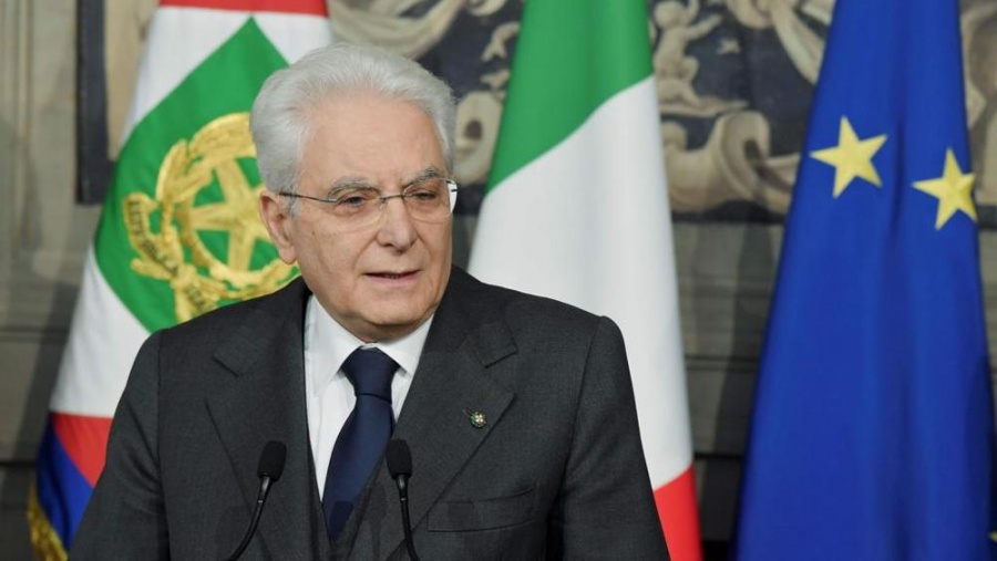 Ιταλία: Επιμένει στις ενστάσεις του ο Mattarella για τον υποψήφιο υπουργό Οικονομικών - Βαρύ το κλίμα