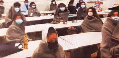 Πρωτόγνωρες εικόνες: Έκαναν μάθημα με κουβέρτες και ανοιχτά παράθυρα στην Ελβετία λόγω κορωνοϊού