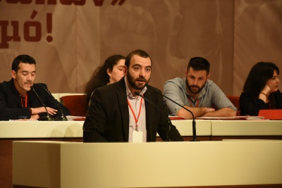 Ολοκληρώθηκαν οι εργασίες του 12ου συνεδρίου της ΚΝΕ - Γραμματέας του ΚΣ της ΚΝΕ επανεκλέχτηκε ο Ν. Αμπατιέλος