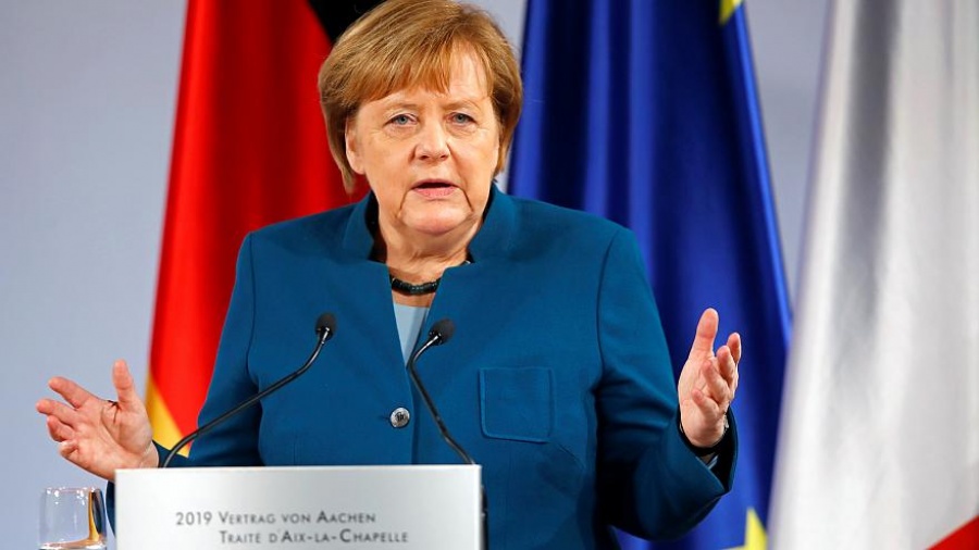 Merkel: Δεν πρέπει να υπάρχει προστατευτισμός στο παγκόσμιο εμπόριο - Θα ενισχύσουμε τον ΠΟΕ