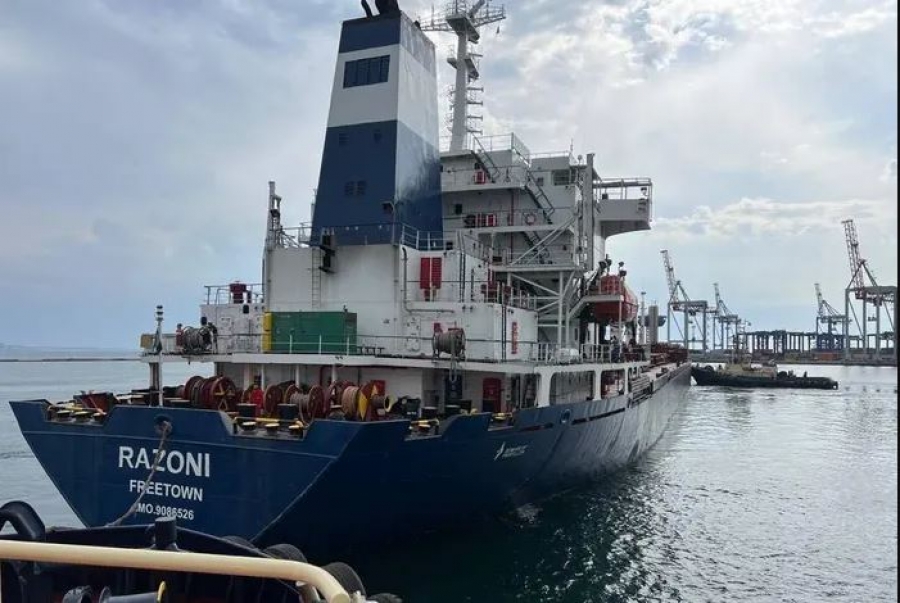 Απέπλευσε από Οδησσό το πρώτο πλοίο με 26.000 τόνους σιτηρά – Προορισμός ο Λίβανος - Χαιρετίζει ο ΟΗΕ