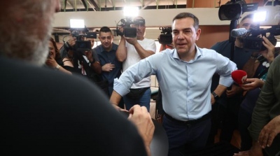 Εκλογές 25 Ιουνίου 2023: Στο Περιστέρι ψήφισε ο Αλέξης Τσίπρας - «Ισχυρός ΣΥΡΙΖΑ σημαίνει ισχυρή κοινωνία και υγιής Δημοκρατία»