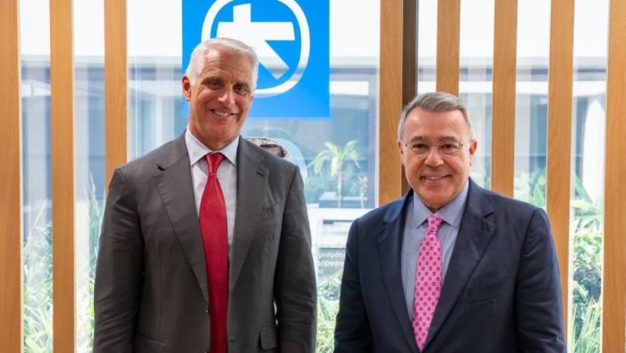 Στην Alpha Bank ο CEO της Unicredit Andrea Orcel - Τι ανέφερε ο Β. Ψάλτης