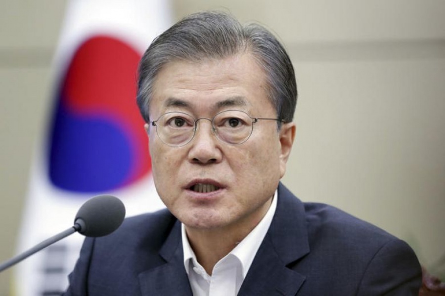 Moon Jae in (Ν. Κορέα): Συνομιλίες με την Ιαπωνία για επίλυση των διμερών διαφορών