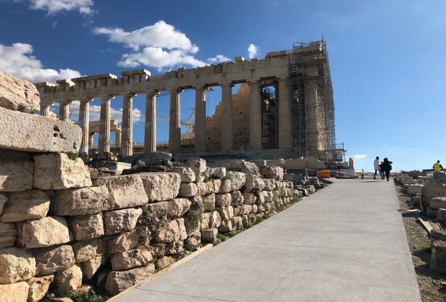 Υπ. Πολιτισμού για το έργο στην Ακρόπολη: Οι διαμορφώσεις ακολουθούν τα αρχαιολογικά δεδομένα