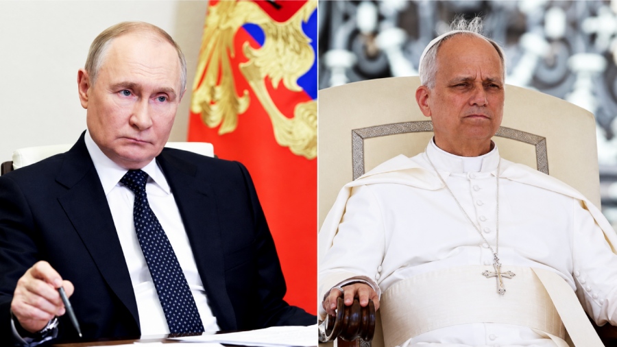 Έκτακτη τηλεφωνική επικοινωνία του Putin με τον Πάπα Λέοντα ΙΔ - Η Ουκρανία στο επίκεντρο