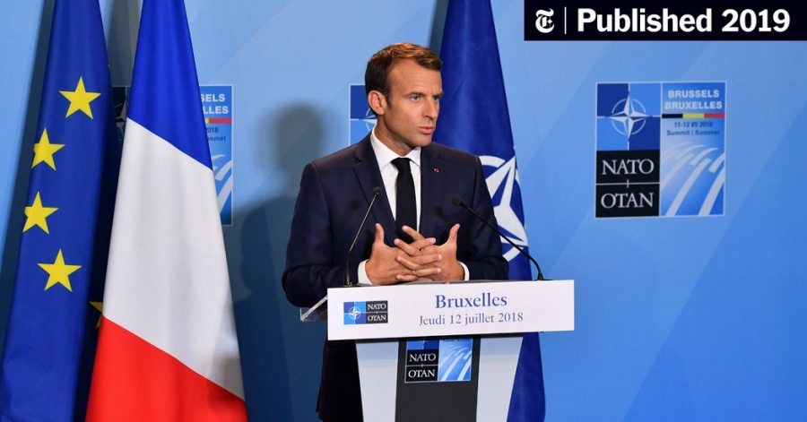 Macron (Γαλλία): «Πιστεύω στο ΝΑΤΟ», αλλά με αυτονομία της ευρωπαϊκής πολιτικής ασφάλειας