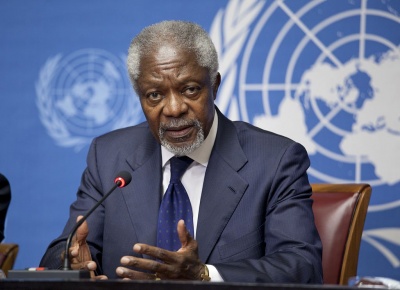 Εφταήμερο εθνικό πένθος στη Γκάνα για το θάνατο του Kofi Annan - Συλλυπητήρια από Macron και May