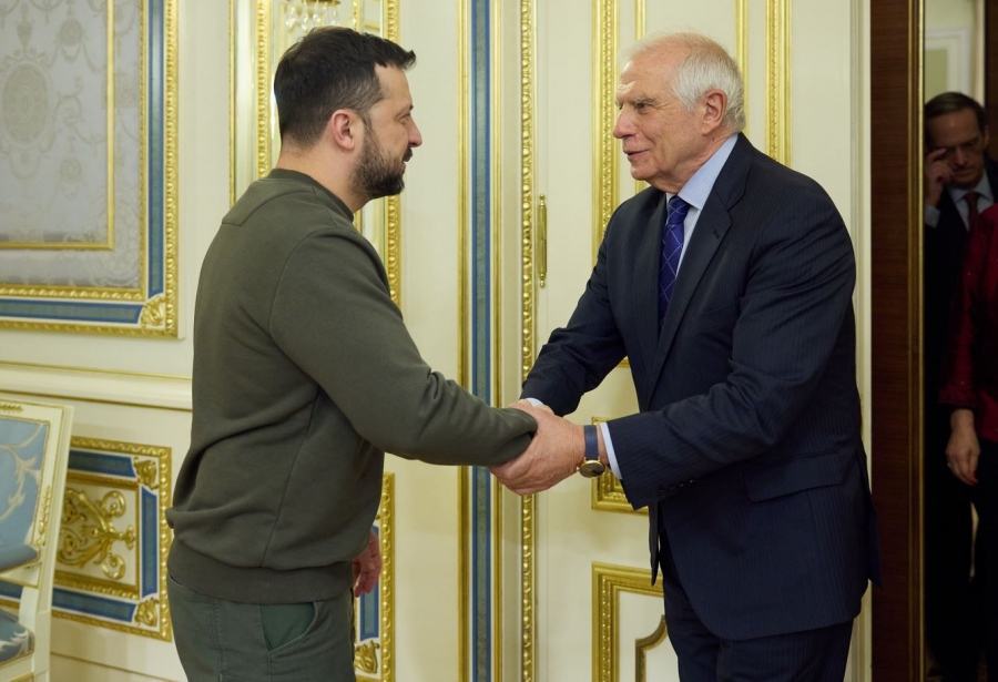 Ο καλός μαθητής των ΗΠΑ Zelensky μίλησε για «διεθνή τάξη βασισμένη σε κανόνες» στον Borrell