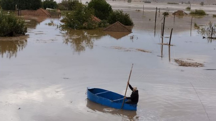 Κακοκαιρία Daniel: Αναφορές για διαρροή υγραερίου στον Κοσκινά Καρδίτσας -  Φόβοι για έκκρηξη