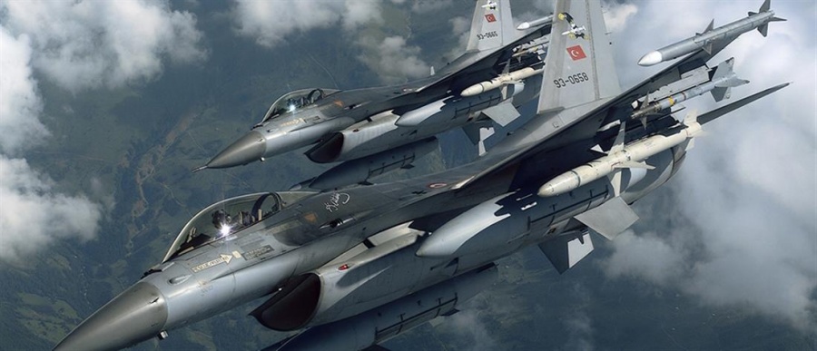 Ζεύγη τουρκικών F 16 πέταξαν πάνω από Ρω, Φαρμακονήσι, Λειψούς και Αρκιούς