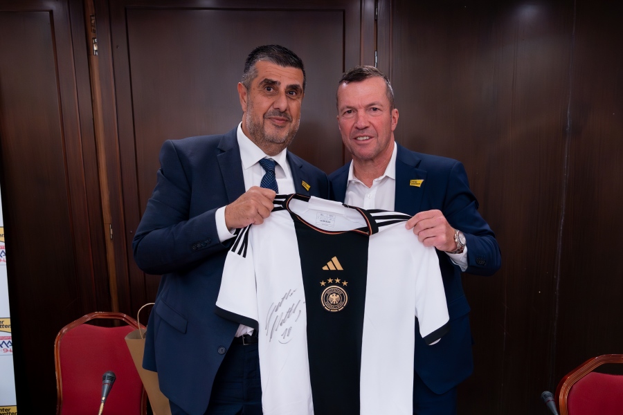 Παρουσία του Brand Ambassador της Interwetten Lothar Matthaeus η Συνέντευξη Τύπου του Interwetten Ελλάδα Sports 94,3