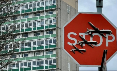 Banksy: Συνελήφθη ύποπτος για την κλοπή έργου του στο Λονδίνο