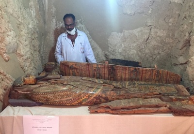Αρχαιολόγοι ανακάλυψαν μία μούμια 3.000 ετών στο Λούξορ της Αιγύπτου