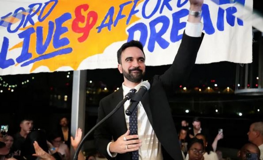 Σεισμός - Ένας... σοσιαλιστής για δήμαρχος της Νέας Υόρκης - Ο Zohran Mamdani προκαλεί εφιάλτες στη Wall Street