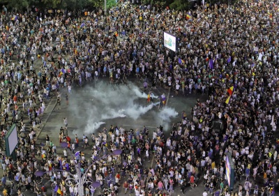 Ρουμανία: Επεισόδια σε διαδήλωση κατά της κυβέρνησης στο Βουκουρέστι – Τραυματίστηκαν 440 άτομα