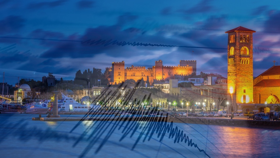 Ισχυρός σεισμός 4,4 Ρίχτερ ανοιχτά της Ρόδου