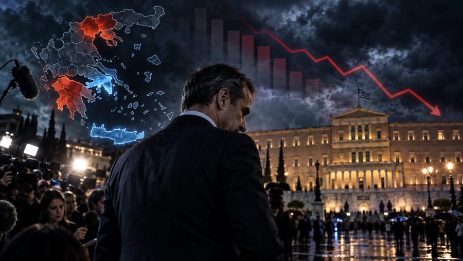 Δημοσκοπικός συναγερμός στη ΝΔ – Καταρρέουν Πελοπόννησος και Μακεδονία - Φόβος για νέα δεξιά αιμορραγία