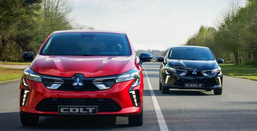 To νέο Mitsubishi Colt είναι μια μούσα ντυμένη γκέισα