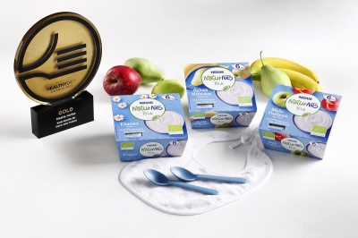 Οι ειδικοί της διατροφής έδωσαν το «Χρυσό» στο βιολογικό βρεφικό επιδόρπιο γάλακτος NaturNes Bio της Nestlé!