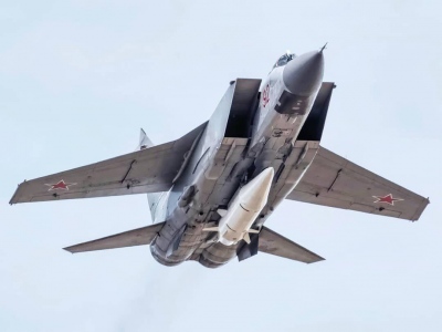 Ρωσική ασπίδα στη Μαύρη Θάλασσα: Έτοιμα για περιπολία τα MiG-31 με τους Kinzhal