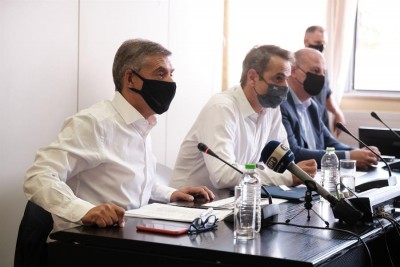 Μητσοτάκης: Θα αποζημιωθούν με γρήγορες διαδικασίες οι πληγέντες – Αντιμετωπίσαμε πρωτόγνωρο φαινόμενο