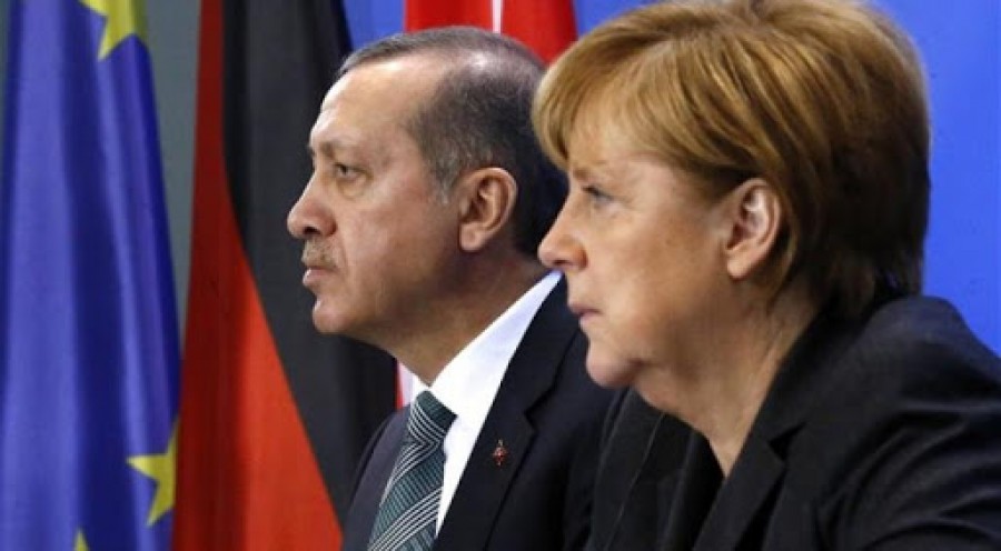 Merkel και Erdogan συζήτησαν για τις ευρωτουρκικές και διμερείς σχέσεις Γερμανίας και Τουρκίας