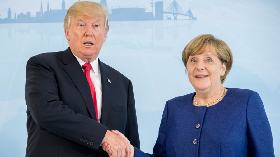 Επιβεβαιώθηκε η συνάντηση κορυφής Trump - Merkel στο Λευκό Οίκο