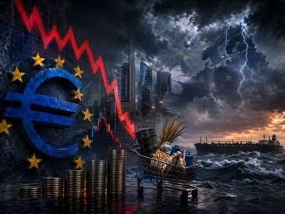 Ευρωζώνη: «Φρένο» στην οικονομία, παράλογη η αισιοδοξία – Ο κίνδυνος που κρύβεται πίσω από τον ZEW
