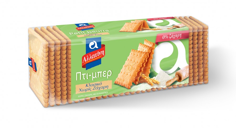 Νέο Πτι-Μπερ κλασσικό χωρίς ζάχαρη