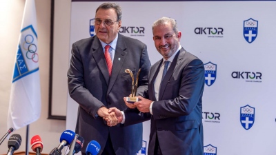 O Όμιλος AKTOR Χρυσός Χορηγός της Ελληνικής Ολυμπιακής Επιτροπής έως τους Ολυμπιακούς Αγώνες Los Angeles 2028