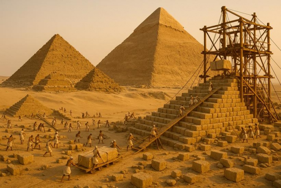 Σπουδαία ανακάλυψη ανατρέπει την ιστορία: Ποιοι ήταν πραγματικά οι δημιουργοί της Μεγάλης Πυραμίδας της Γκίζας